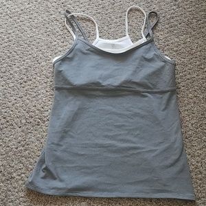 Gap fit yoga top tank, size large